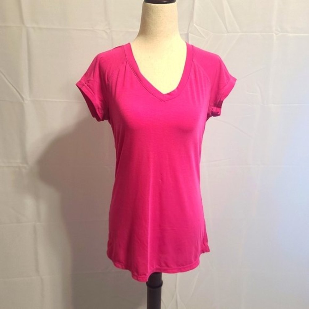 Ideology Hot Pink women's short sleev shirt size small